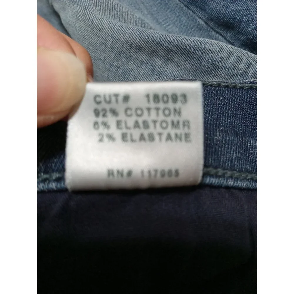 J BRAND Jeans Womens 30 BLUE Summer Spring Preowned FLARE FLARED ? Winter Used - Picture 7 of 8